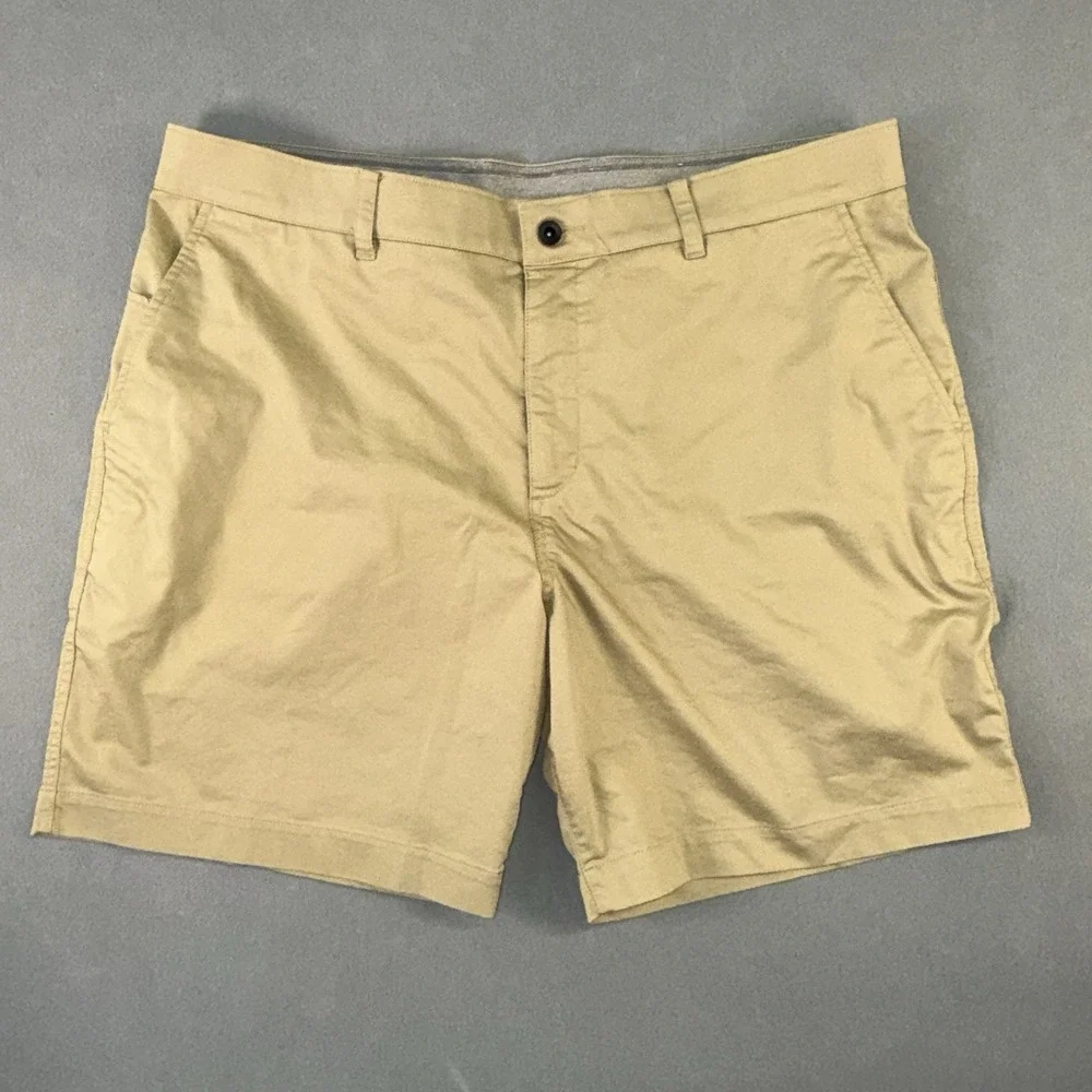 Men's Nike Dri-Fit Chino Golf‎ Shorts Tan Size 40